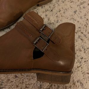 Bootie with buckles